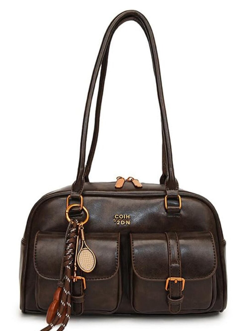 Shoulder Bags for Women Y2k Hobo Tote Handbag Vintage Top Handle Bag PU Leather